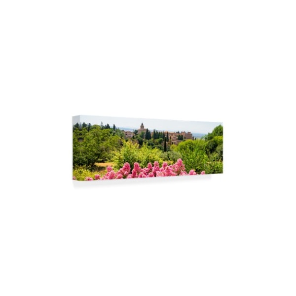 Philippe Hugonnard 'Made In Spain 2 Summer Scent At Alhambra' Canvas Art,10x32